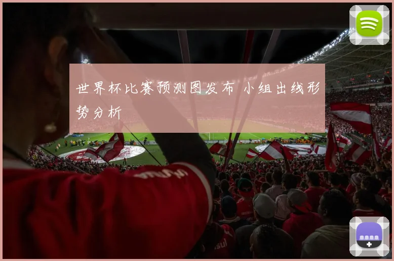 世界杯比赛预测图发布 小组出线形势分析