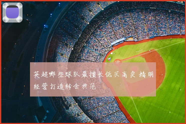 英超哪些球队最擅长低买高卖 精明经营打造转会典范