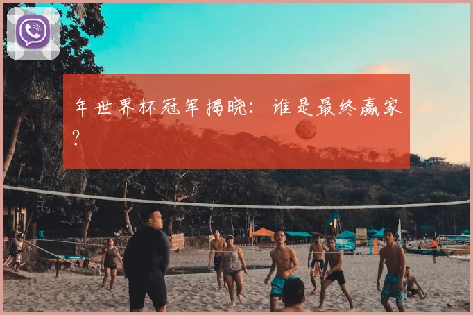 年世界杯冠军揭晓:谁是最终赢家?